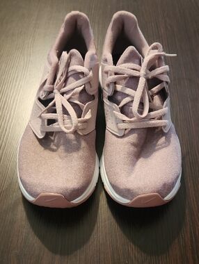 Nike Women's Lace-Up Sneakers in Light Mauve